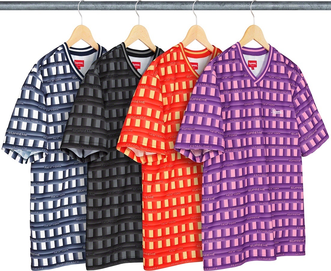 Grid Soccer Jersey